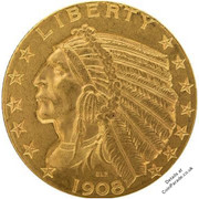 USA Half Eagle Reverse